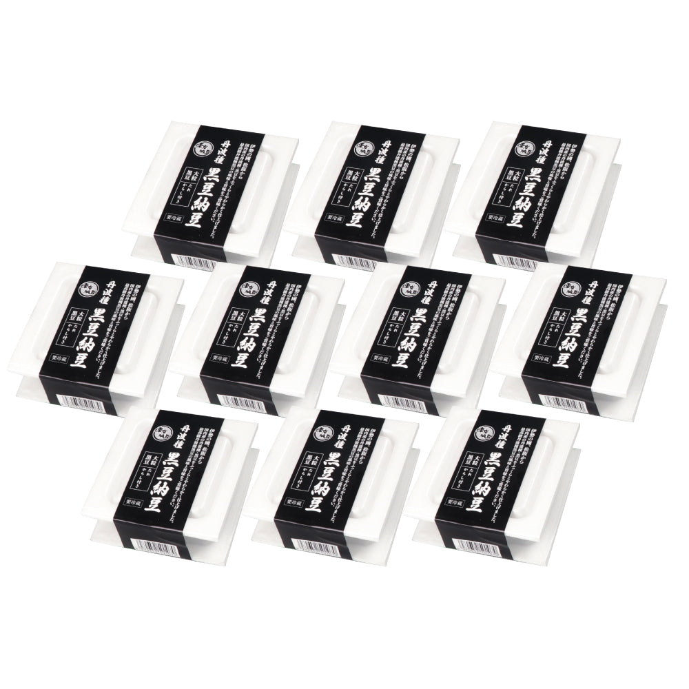 東京納豆 丹波種黒豆納豆  40g 2P×10個セット 計800g