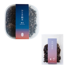 ひと月納豆／黒豆 丹波種黒豆大豆400g×1P＋薬味